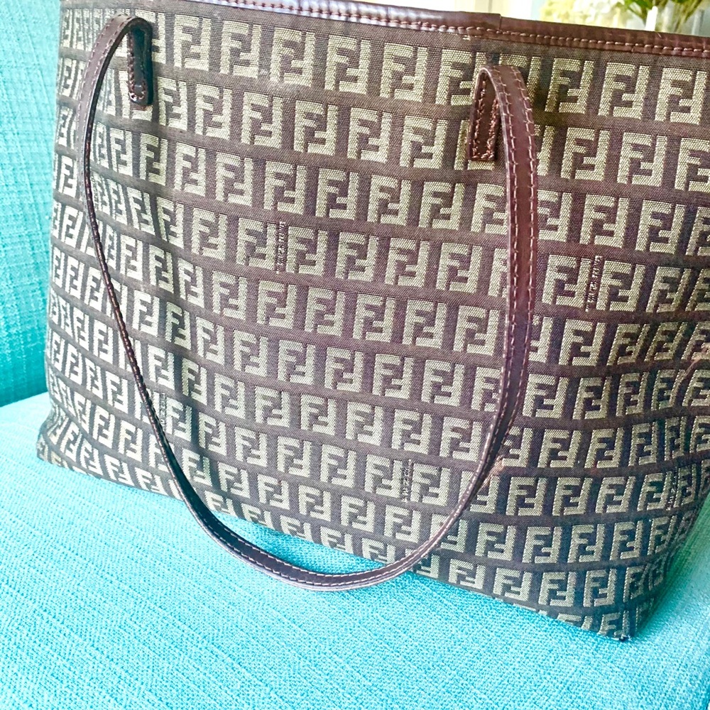 Fendi Monogram roll bag